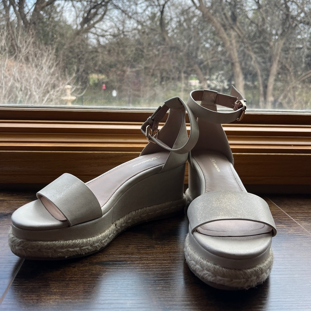 BCBGeneration platform sandals